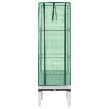 Plantenbak Verhoogd Met Kashoes Rattanlook