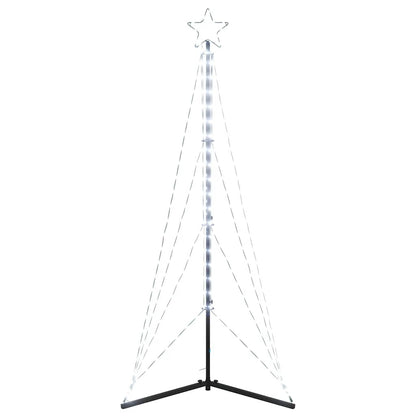 Led-Kerstboom 363 Leds Koud Wit 182 Cm Koudwit