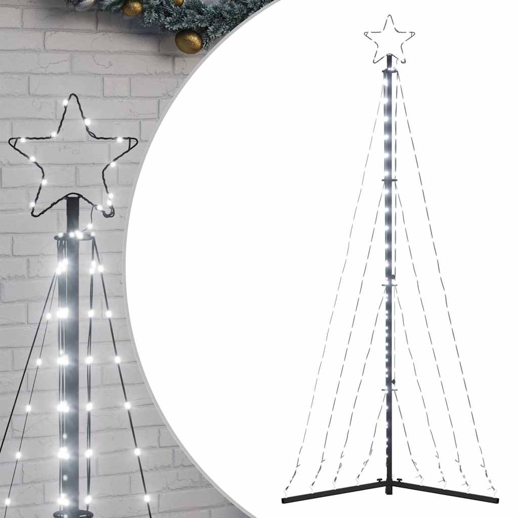 Led-Kerstboom 339 Leds Koud Wit Koudwit