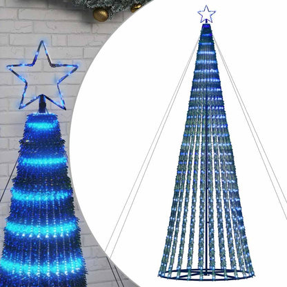 Led-Kerstboom 1028 Leds Blauw