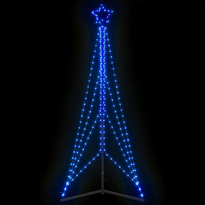 Led-Kerstboom 363 Leds 182 Cm Blauw