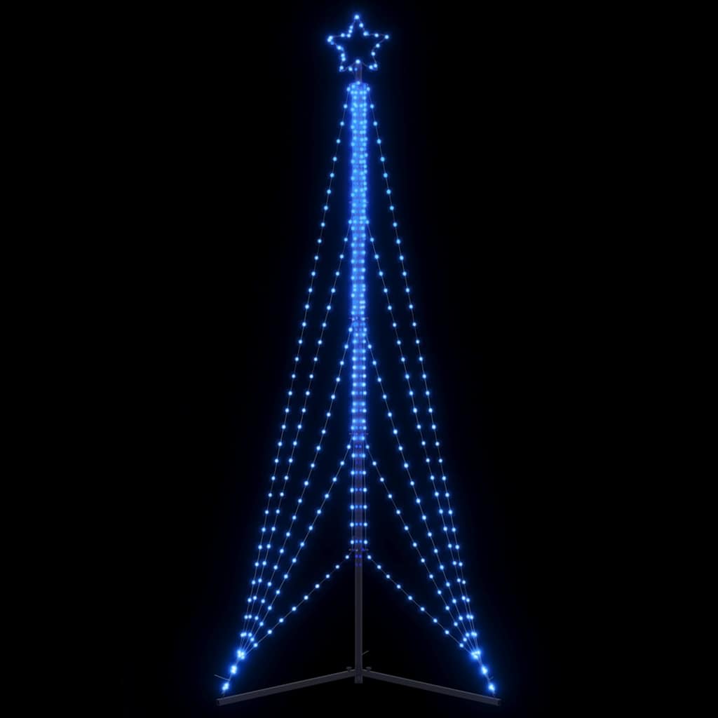 Led-Kerstboom 363 Leds 182 Cm Blauw