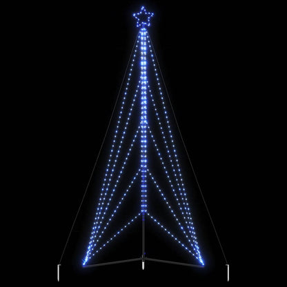 Led-Kerstboom 363 Leds 182 Cm Blauw