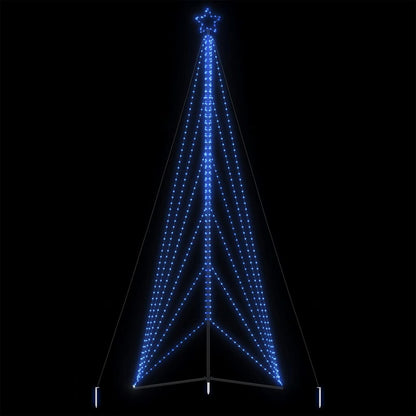 Led-Kerstboom 363 Leds 182 Cm Blauw