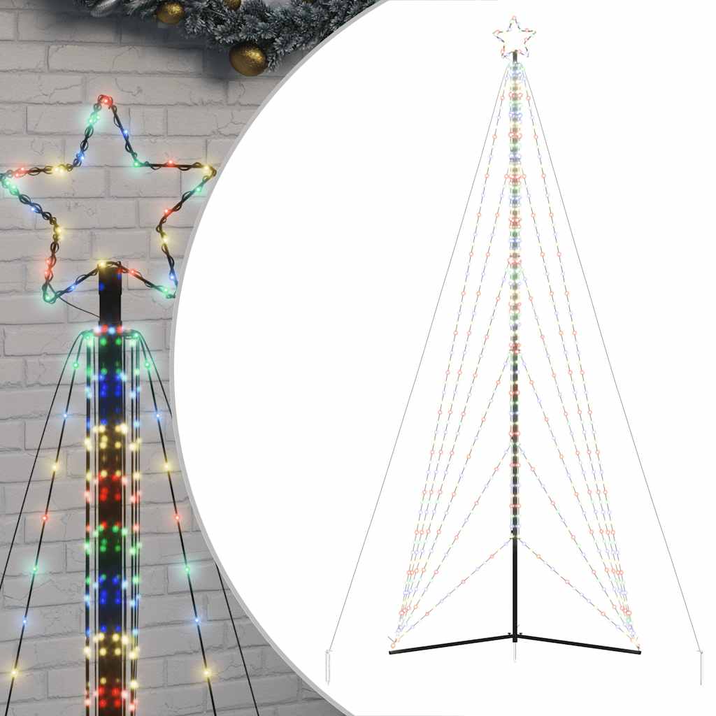 Led-Kerstboom 861 Leds Kleurrijk 478 Cm Multikleur