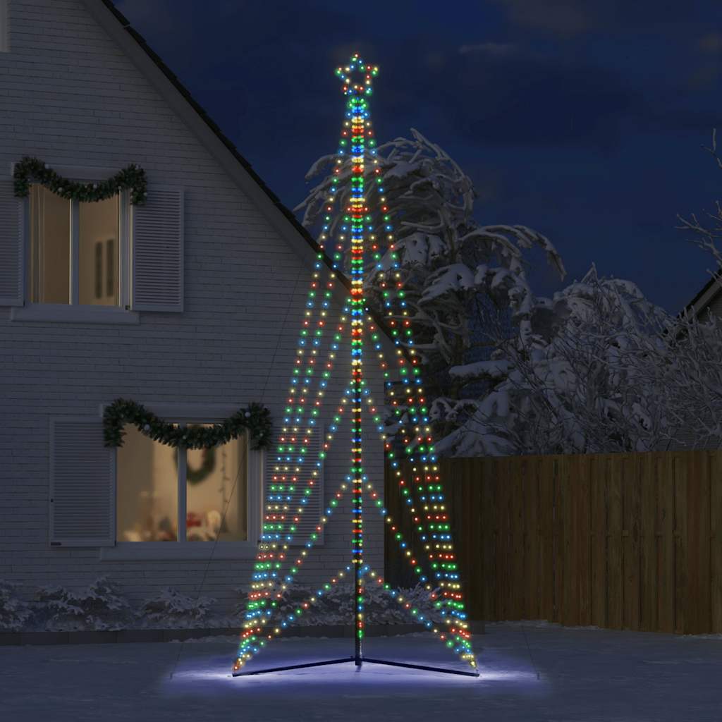 Led-Kerstboom 861 Leds Kleurrijk 478 Cm Multikleur