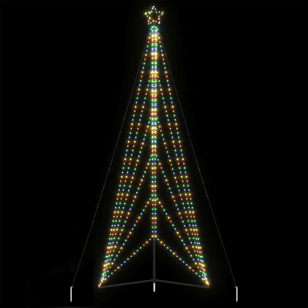 Led-Kerstboom 861 Leds Kleurrijk 478 Cm Multikleur