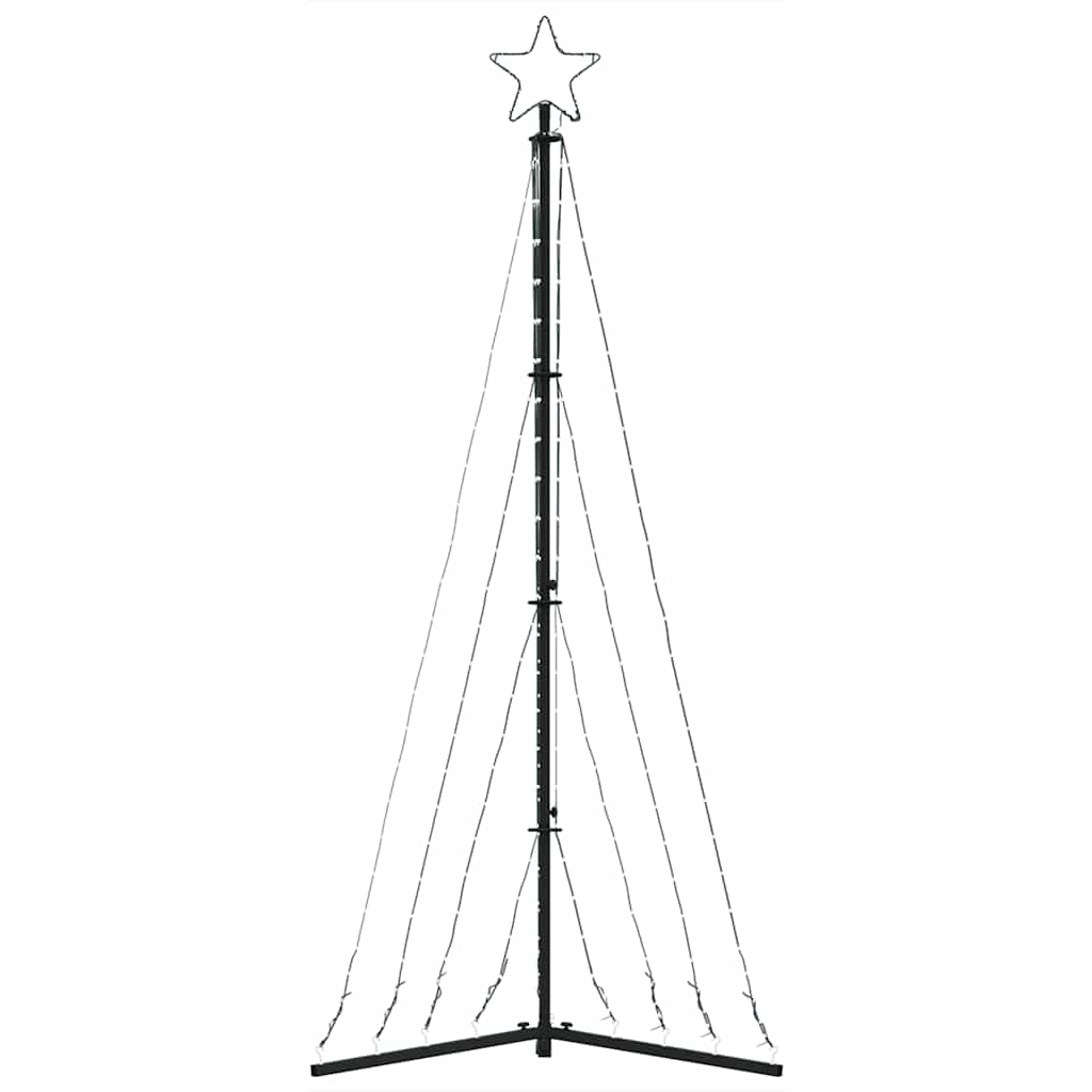 Led-Kerstboom 339 Leds Kleurrijk 187 Cm Multikleur