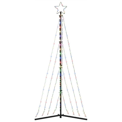 Led-Kerstboom 339 Leds Kleurrijk 187 Cm Multikleur