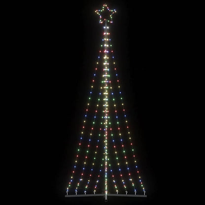 Led-Kerstboom 339 Leds Kleurrijk 187 Cm Multikleur