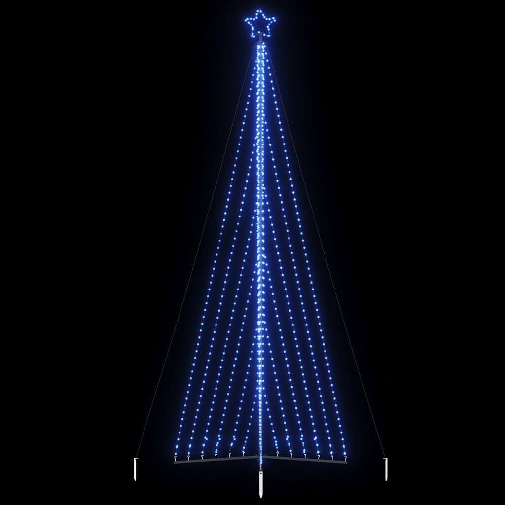 Led-Kerstboom 789 Leds 476 Cm Blauw