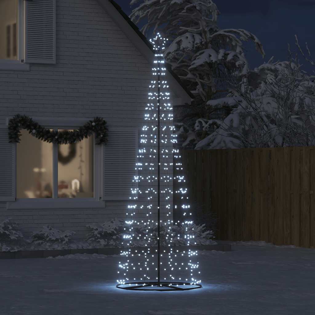 Led-Kerstboom 550 Leds Koud Wit Koudwit