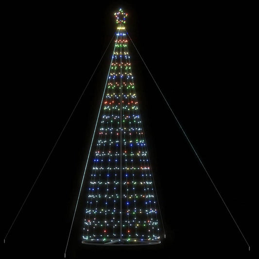 Led-Kerstboom 1534 Leds Kleurrijk Multikleur