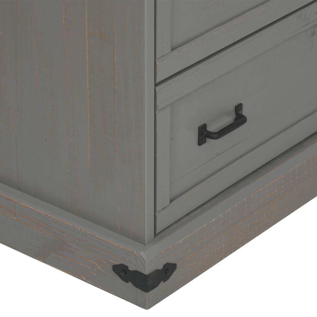 Wijnkast Halden Met Wijnrekken En Schuifdeur Grenen