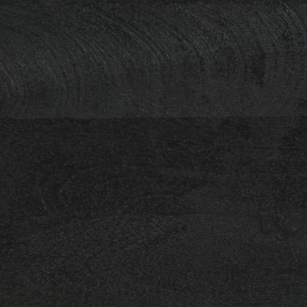 Nachtkastje 50X33X62 Cm Bewerkt Hout Zwart