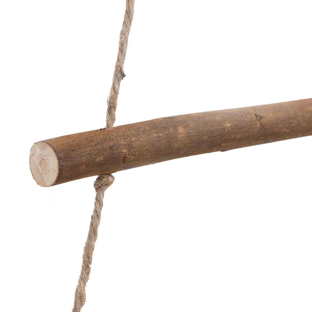 Hangende Kerstboom Met Topster Natuurlijke Tak