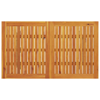 Tuinbank 3-Zits Met Kussens & Tafel Poly Rattan