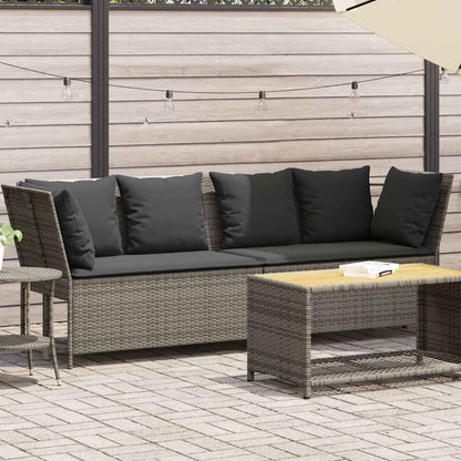 Tuinbank Met Kussens Poly Rattan