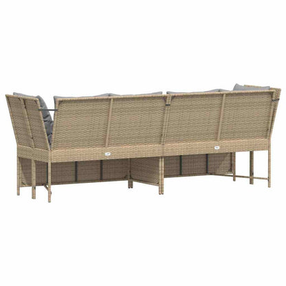 Tuinbank Met Kussens Poly Rattan