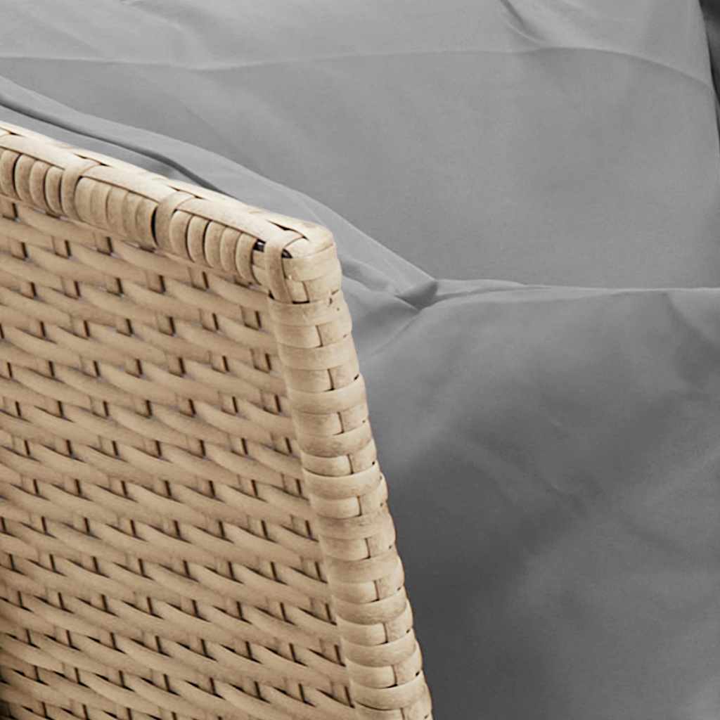 Tuinbank Met Kussens Poly Rattan