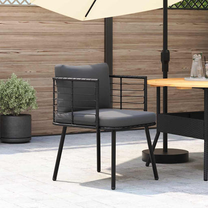 Tuinstoel Met Kussens Poly Rattan