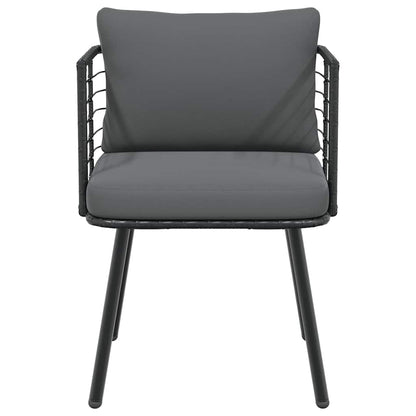 Tuinstoel Met Kussens Poly Rattan