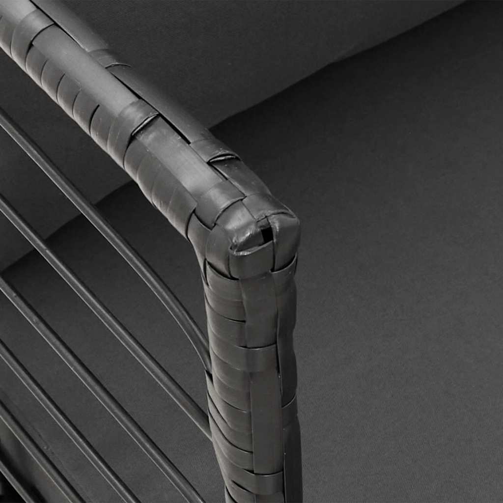 Tuinstoel Met Kussens Poly Rattan