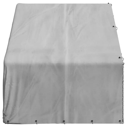 Hondenkennel Buiten Met Deksel 3X2X1,9 M Gegalvaniseerd Staal