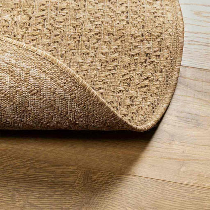 Vloerkleed Zizur Bruin 150 X 80 Cm Polypropyleen