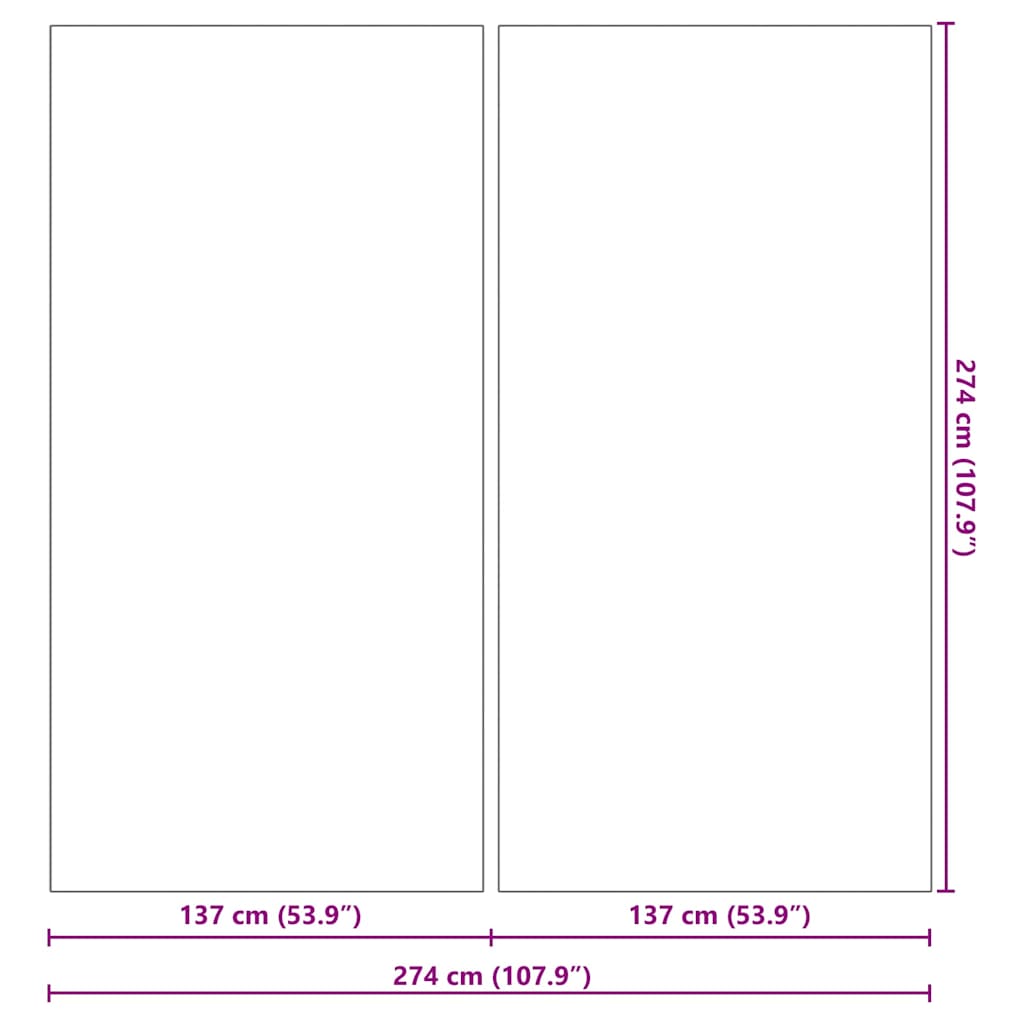 Zwembad Grondzeil Niet-Geweven Stof