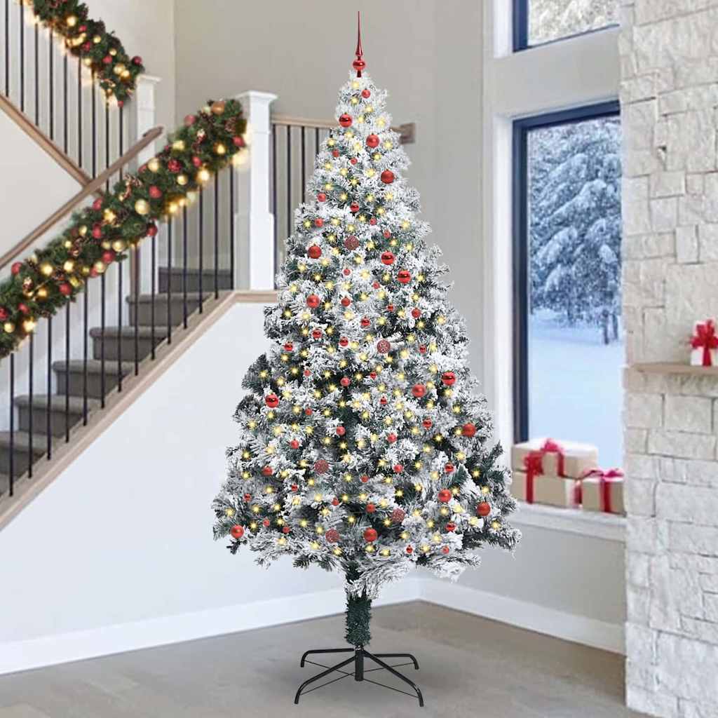 Kerstboom Met 300 Led Met Standaard Wit 300 Cm Pvc