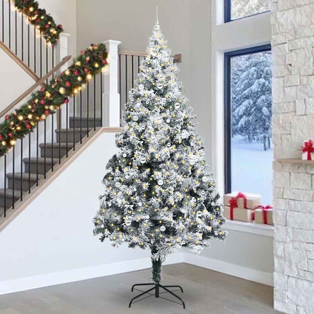 Kerstboom Met 300 Led Met Standaard Wit 300 Cm Pvc