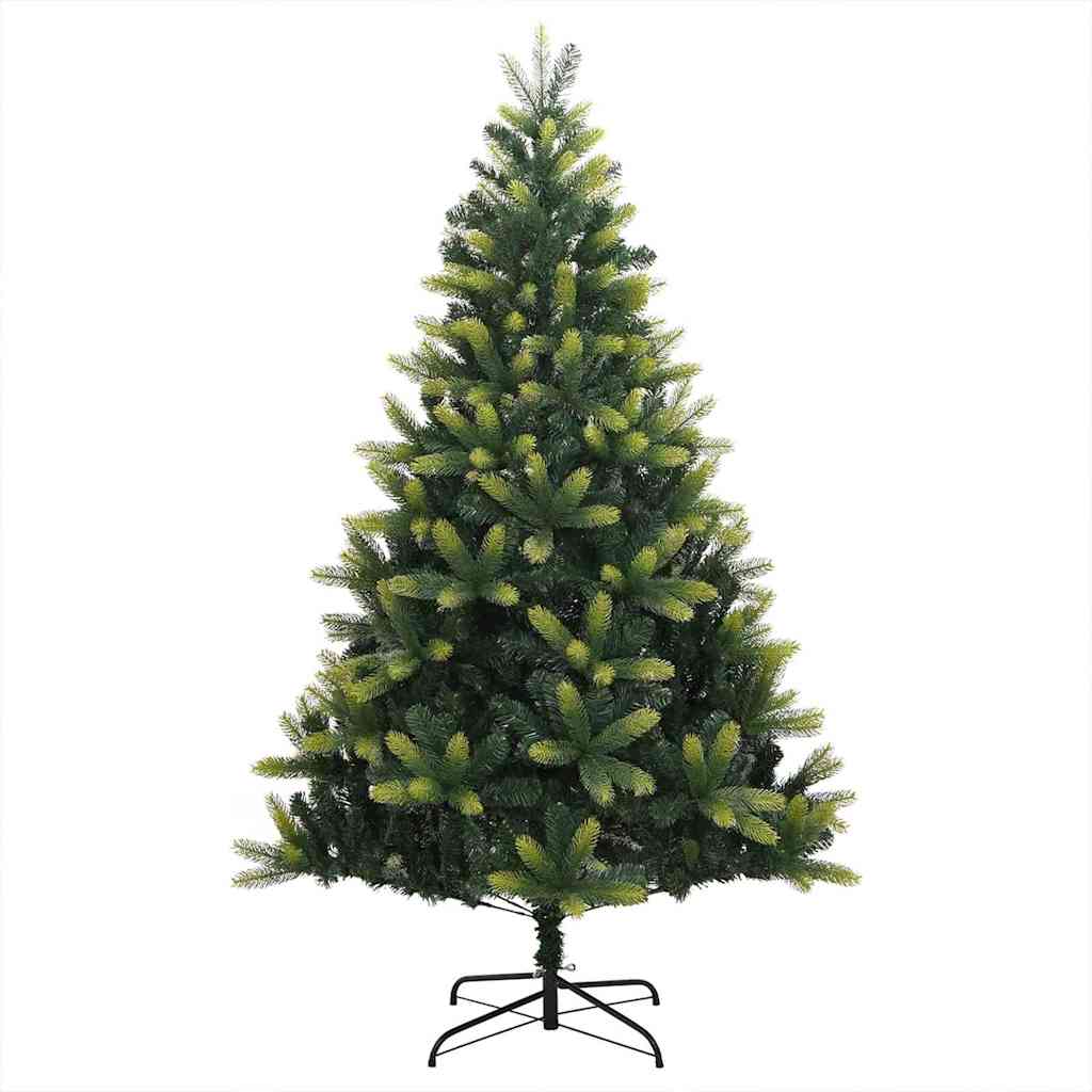 Kunstkerstboom Met Scharnier 300 Leds Groen Pvc En Pe