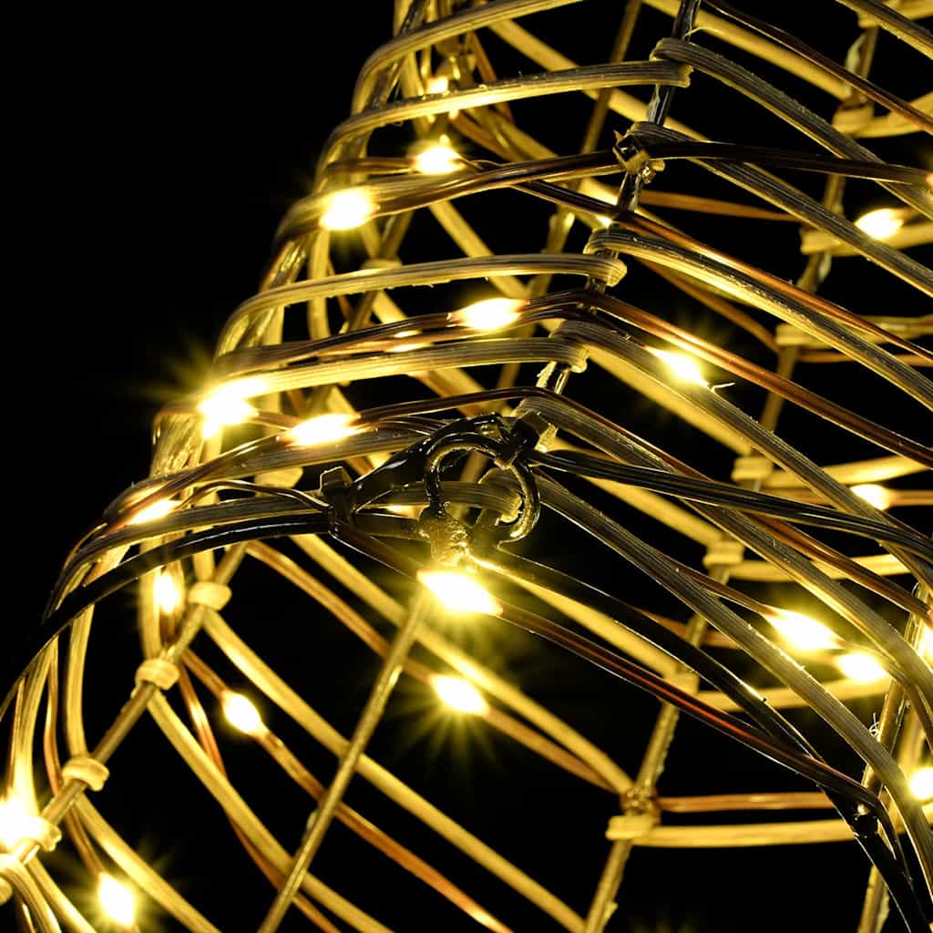 Rendier Trek Slede Met 140 Led Warmwit 60 Cm