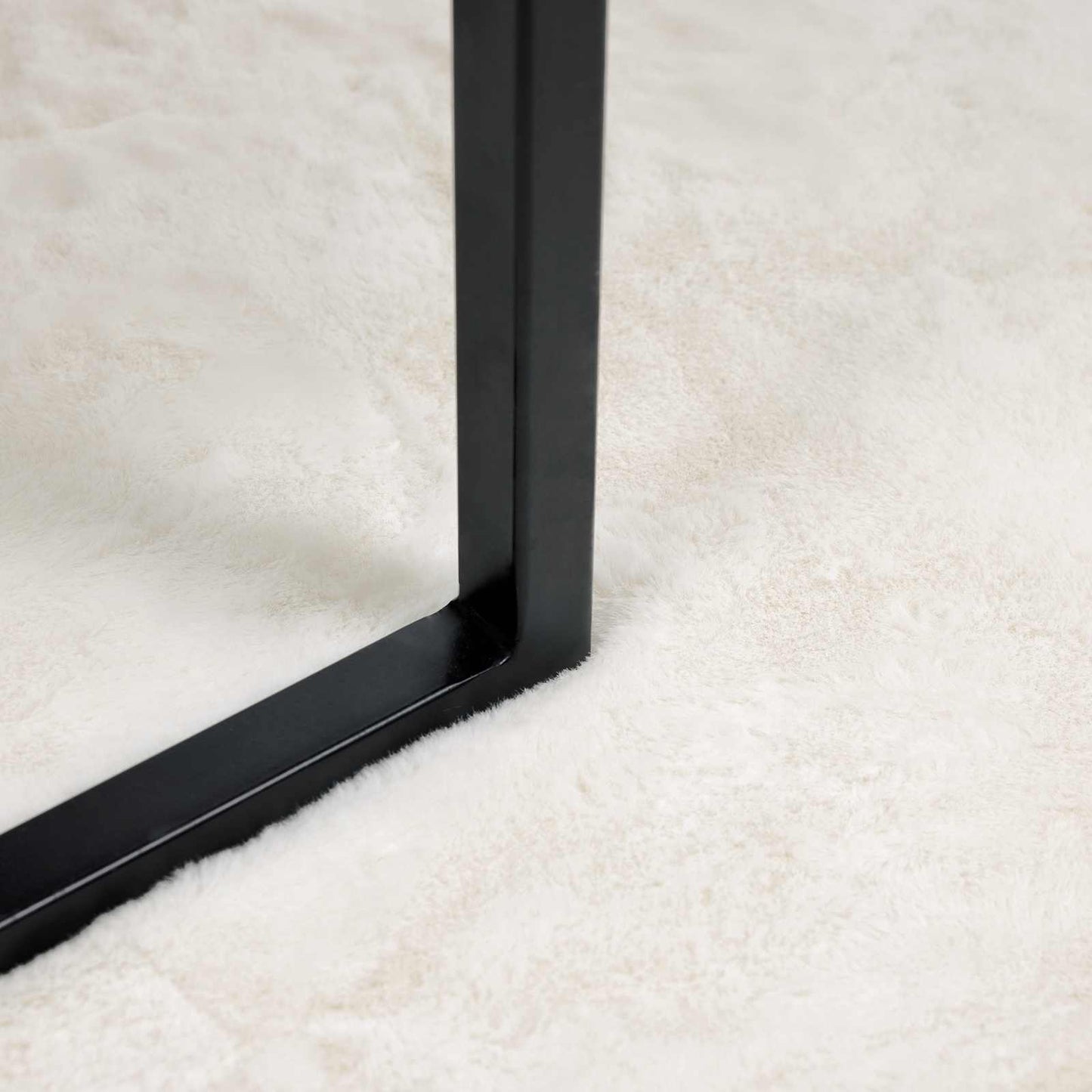 Nep Konijnenbont Tapijt Olite Polyester Crème