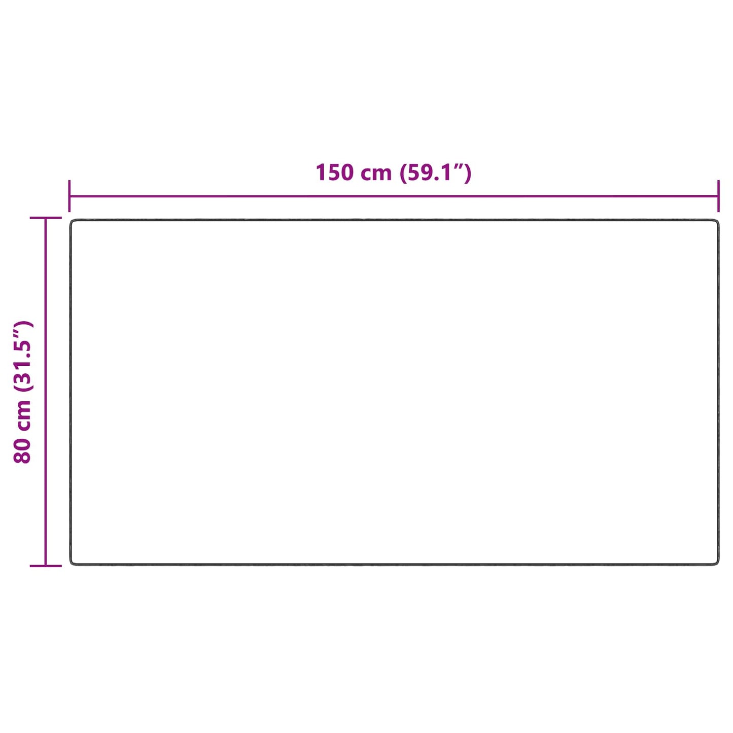 Nep Konijnenbont Tapijt Olite Polyester Crème