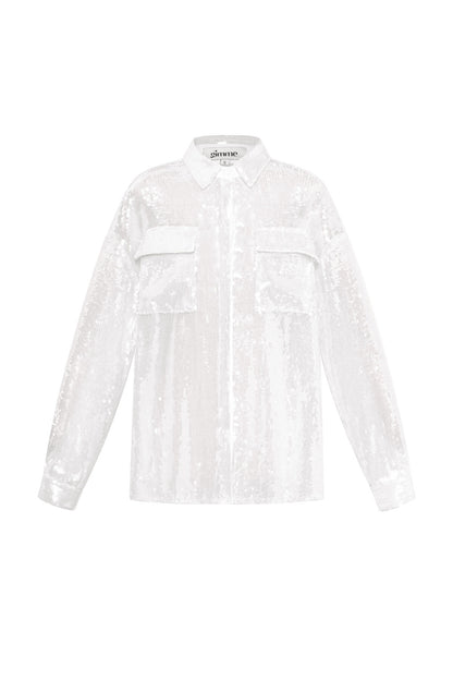 Elegant White & Lilac Woven Shirts for Spring/Summer