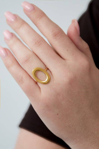 Ovale ring onesize