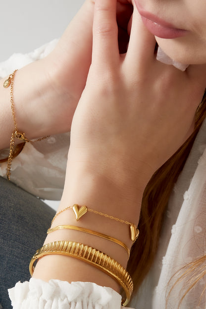 armband met structuur
