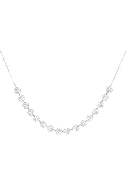 Bloemenliefde ketting