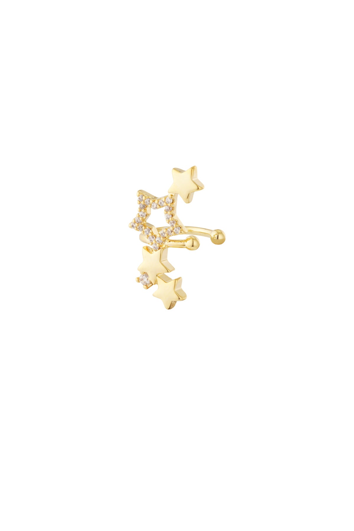 Koperen oormanchetten Star Casual Daily