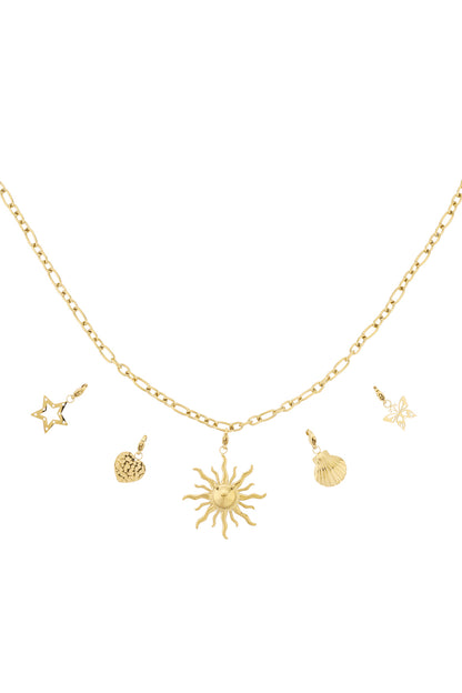 Zonnige DIY ketting