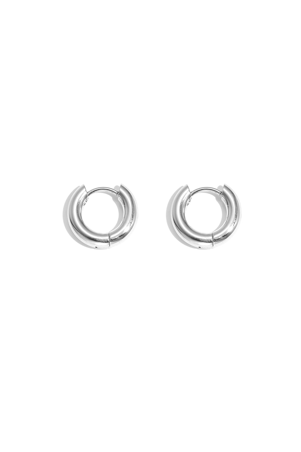 Basic creolen oorbellen - mini Stainless Steel