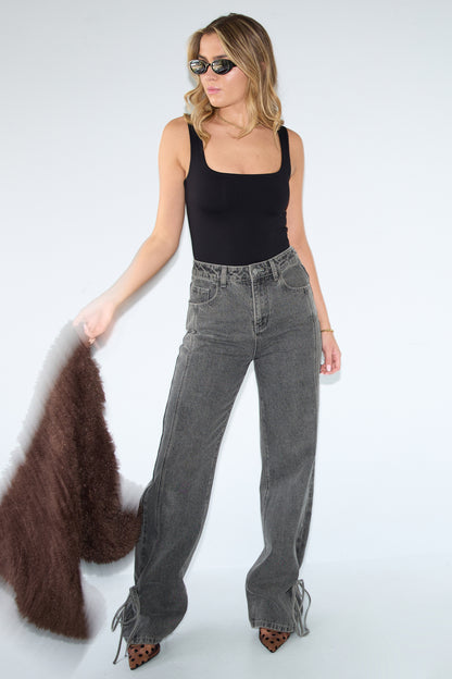 Knitted Nylon Shapewear Bodysuit Basic Solid Color