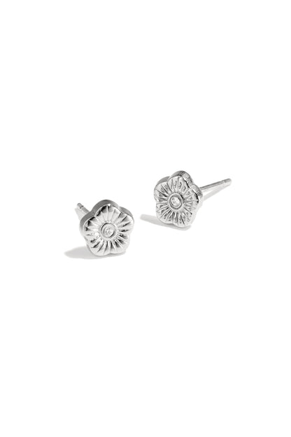 Oorbellen Flower Stainless Steel