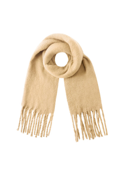 Kleurrijke winter sjaal