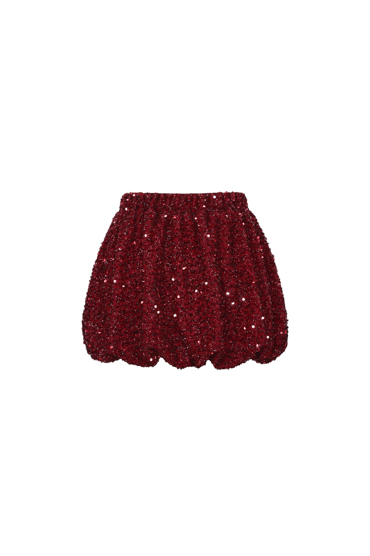 Geweven Polyestervezel Vrouwen Minirok Elegante Pailletten
