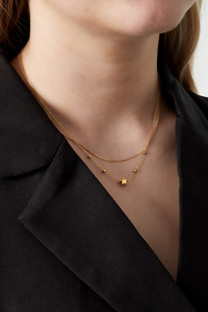 Dubbellaagse sterrenketting