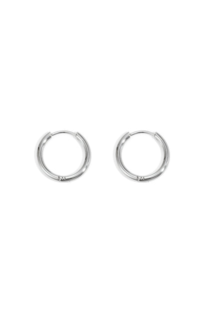 Oorbellen Little Hoops 1,6cm Goud kleur Stainless Steel
