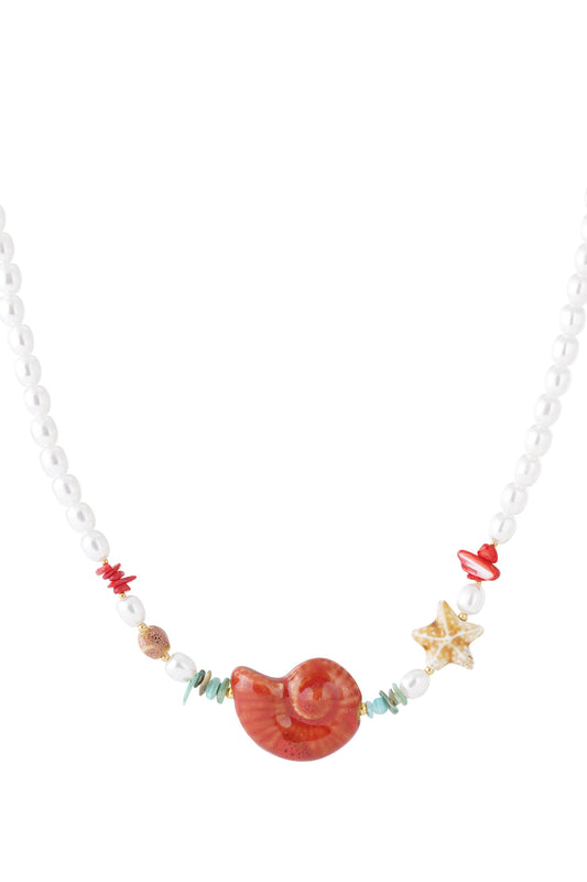 Imitatieparel kralen kettingen Turtle Casual vakantie/strand eenvoudige serie dames sieraden